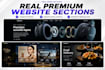 build a premium animated website with scroll effects
