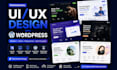 design figma website UI UX design and wordpress website development