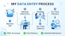 data entry, PDF to excel, PDF to word