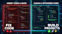 do expert python programming, java programming, and cpp projects