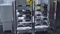 create 3d industrial machine and factory automation animation
