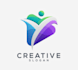 create a modern entertainment logo with professional
