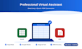 do accurate data entry, microsoft excel, web research and virtual assistant task