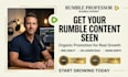 boost rumble video views organic rumble promotion
