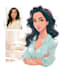 draw vector portrait cartoon portrait