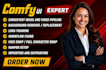 create ai automation efficient workflow with comfyui comfy ui ai influencer