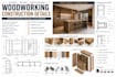 create woodworking construction details with fabrication drawings