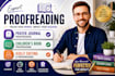 professionally proofread your children book, prayer journal, workbook