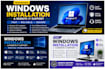 help in windows and software installation, troubleshooting