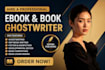 be your expert biography writer and autobiography ghostwriter
