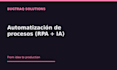 automatización de procesos rpa ia