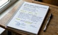 create neat handwritten lecture and book notes