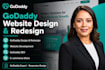 design godaddy website redesign godaddy develop godaddy seo website developement