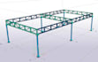 create professional tekla structures steel detailing