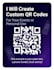 create a custom qr code for your business, menu, or event