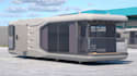 make render prefab modular home kit with construction plan, prefab capsule hotel