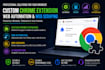 build a custom google chrome extension with powerful automation features