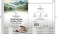 design premium coffee packaging design, coffee bag, coffee label design