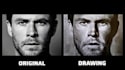 create hyperrealistic graphite portraits