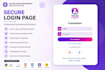 build a secure user management web application
