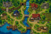 create 8bit 16bit pixel art background tileset tilemap game environment top down