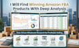 find winning amazon fba products with deep analysis