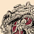 create a custom organic ink line art illustration