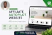create an amazon affiliate autopilot website with autoblog