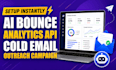 setup instantly ai bounce analytics api instantly cold email outreach campaign
