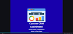 build a professional business website with CRM database integration