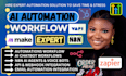 do make com automation zapier automation n8n ai agents crm workflow automation
