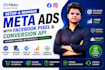 create and manage meta fb insta ads and tiktok ads with pixel and conversion API