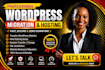 migrate wordpress website to new hosting, transfer domain, install SSL and setup