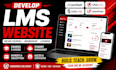 build website using talentlms, lifter lms, wordpress lms, tutor lms, learndash