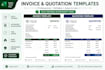 create professional invoices, bills, quotation, and expense tracker in excel