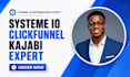 create systeme io website, samcart leadpages kajabi clickfunnel sales funnel