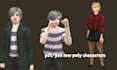 create rig texture animate low poly 3d models in psx ps1 ps2 n64 y2k styles