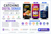 design catching digital signage graphics for any screen restaurants retail