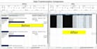 do excel data cleaning, data processing, and invoice processing