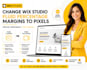 wix studio fluid percentage margins to pixels with responsive design