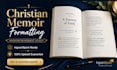 do christian memior book formatting paperback formatting ingramspark publishing