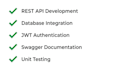 build a rest API backend with java spring boot