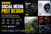 design social media posts