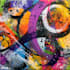 illustration expresionism art, graffity, abstract