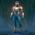 draw a superhero character