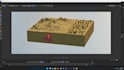 3d environment, terrain landscape, 3d topography, game environment 3d print