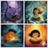 make cute children book illustration