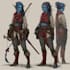 dnd character art and dnd character
