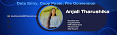 be your expert virtual assistant for data entry web research and copy paste work