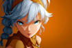 make custom manga style character illustration